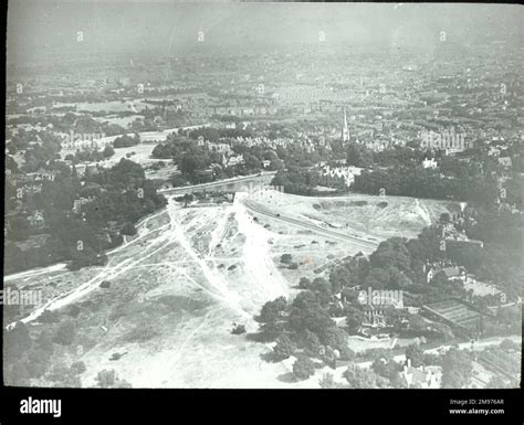 An aerial view of Hampstead Heath Stock Photo - Alamy