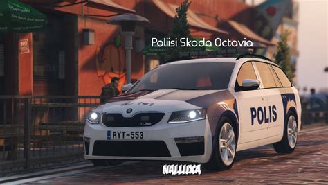 Finnish Police (Poliisi) Škoda Octavia Estate - GTA5-Mods.com