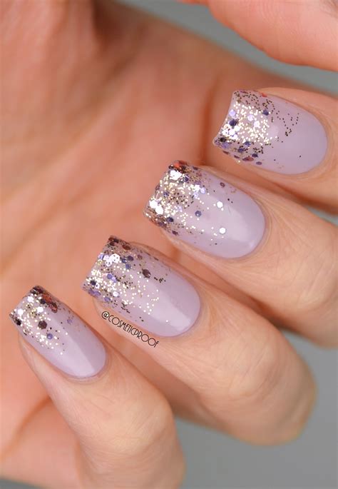 NAILS | Purple Glitter Gradient with Nicole by OPI | Cosmetic Proof | Vancouver beauty, nail art ...