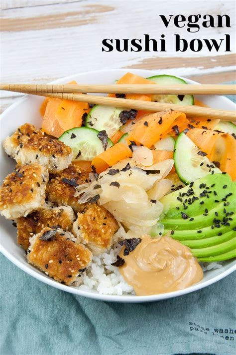 Deconstructed Sushi Bowl Recipe | Elephantastic Vegan