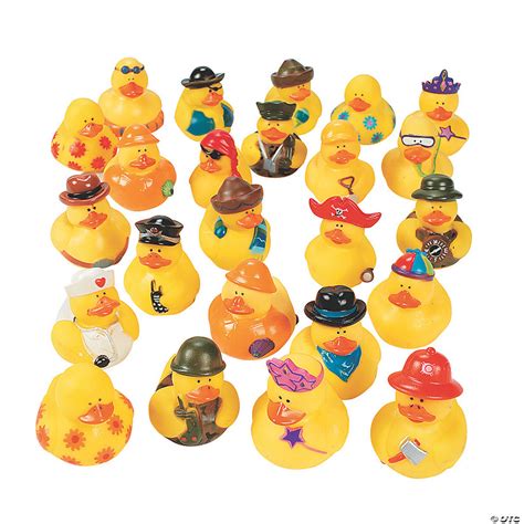 Bulk Rubber Ducky Assortment - 100 Pc.