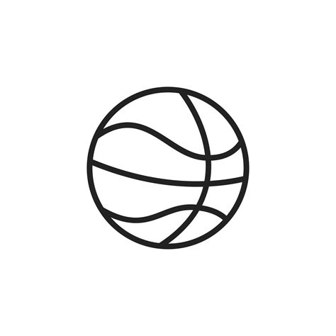 Basketball Basket Ball Icon Vector Logo Symbol Template 13093541 Vector ...