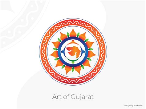 Gujarat Theme Logo - Art of Gujarat | Art logo, ? logo, Logo design