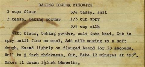 Baking Powder Biscuits | From my mom's recipe collection. | Flickr
