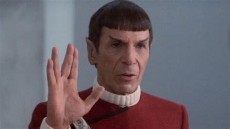 Spock's Vulcan Salute On Star Trek Came Straight From Leonard Nimoy's ...