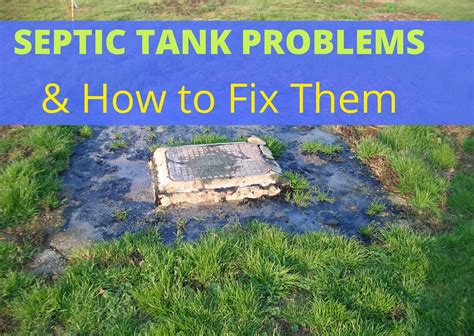 Common Septic Tank Problems & How to Fix Them[Useful Guide]