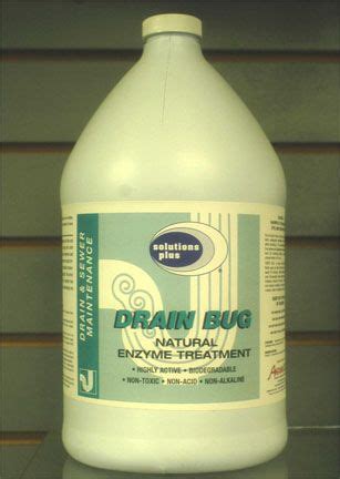 Drain Bug Natural Enzyme Drain Cleaner | Drain cleaner, Enzymes, Bottle