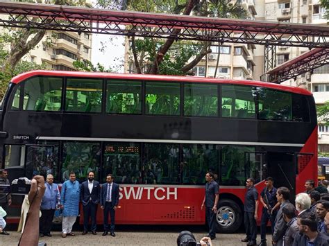 India's First Electric AC Double-decker Bus In Mumbai - Kerala9.com