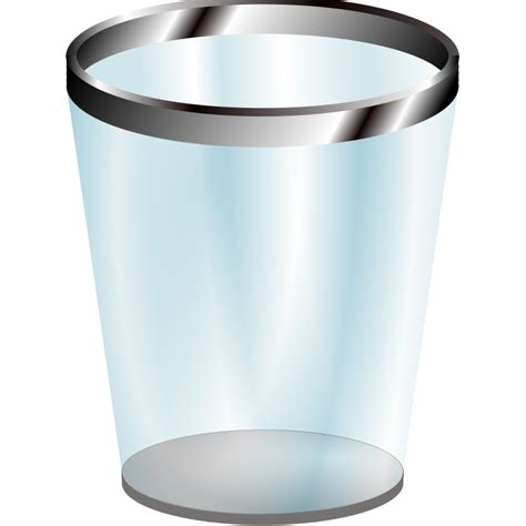 Open Garbage Can Png