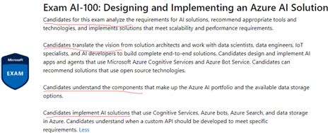 Azure AI Engineer Exam AI-100 Exam Questions Online