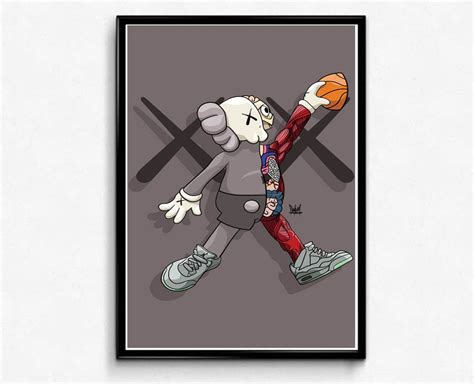 Modern Graffiti Air Kaws Poster #popart | Disenos de unas, Arte, Hombres tatuajes