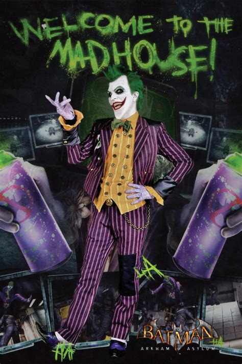 Joker Arkham Asylum Cosplay III by AlexWorks on DeviantArt