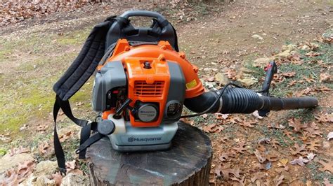 Husqvarna 350BT Backpack Blower Review - So Powerful I Use It For Snow! - YouTube