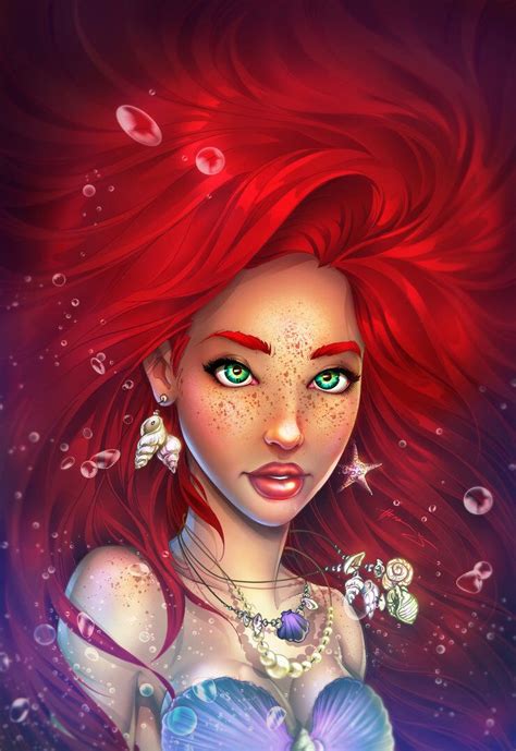 Pin by Cassidy Smith on Disney and Pixar | Disney princess fan art, The little mermaid, Disney ...