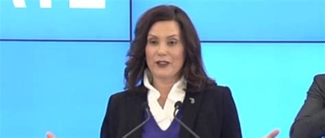 ‘I Don’t Have Proof’: Whitmer Balks When Challenged By Reporter About ...