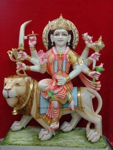 Marble Durga Mata Statue, Temple at ₹ 75000 in New Delhi | ID ...