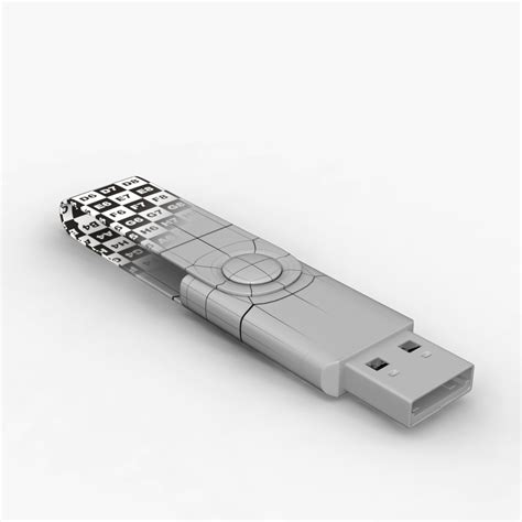 USB Stick Free 3D Model - .3ds .obj .fbx .skp - Free3D