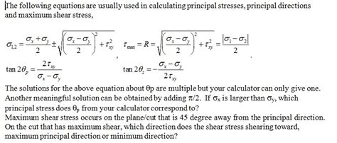 Maximum Shear Stress Formula - slidesharetrick