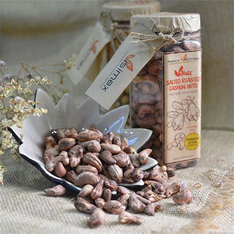 Brown Roasted Salted Cashew Nuts at Best Price in Hanoi | Visimex Jsc