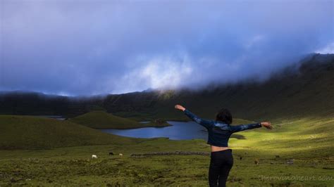 Visiting Dreamy Caldeirão in the Remote Corvo Island (Azores) • The Roving Heart