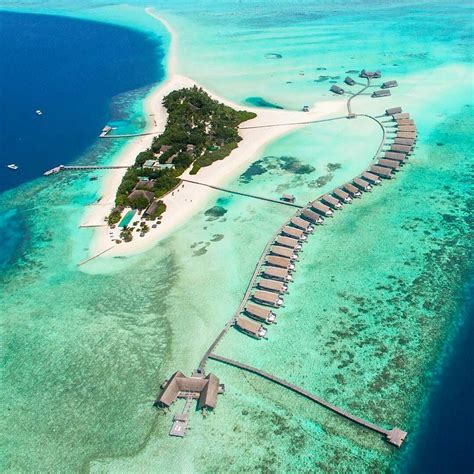 COMO Cocoa Island Resort #Maldives | Island resort, Maldives, Aerial view