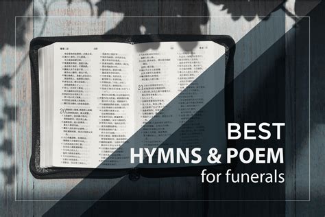 Best Hymns and Poems for Funerals