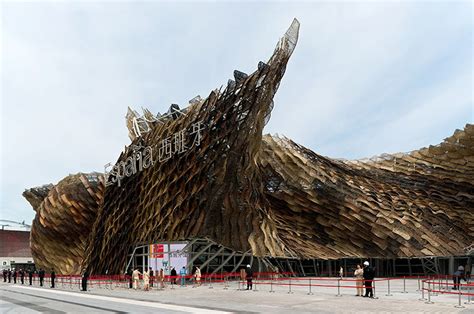 SPANISH PAVILION FOR EXPO SHANGHAI 2010 by Miralles Tagliabue EMBT ...