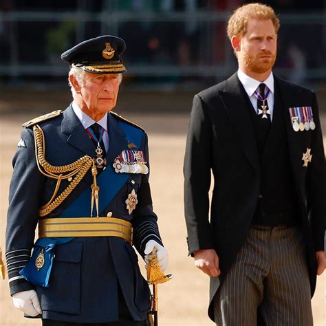 Prince Harry and King Charles Reunite to Mourn the Queen