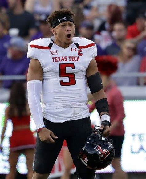 Patrick Mahomes Texas Tech | Texas tech football, Texas tech, Ncaa football