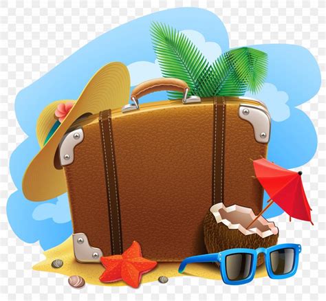 Travel Suitcase Summer Vacation Clip Art, PNG, 4976x4610px, Travel, Baggage, Clip Art ...
