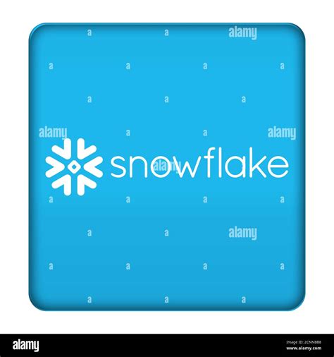 Logo flocon de neige Banque de photographies et d’images à haute résolution - Alamy