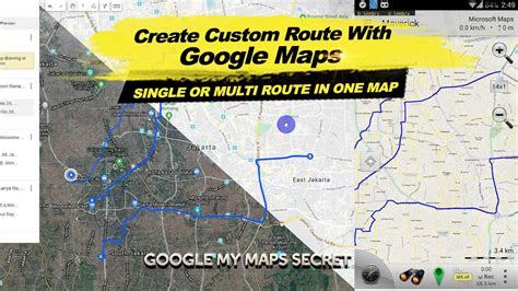 Create custom map draw route with Google Maps single or multi route ...