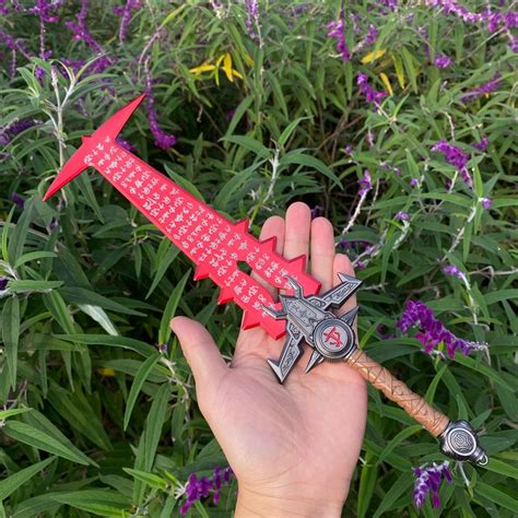 Metal Doom External Crucible Blade Night Sentinel Sword Gamer - Etsy