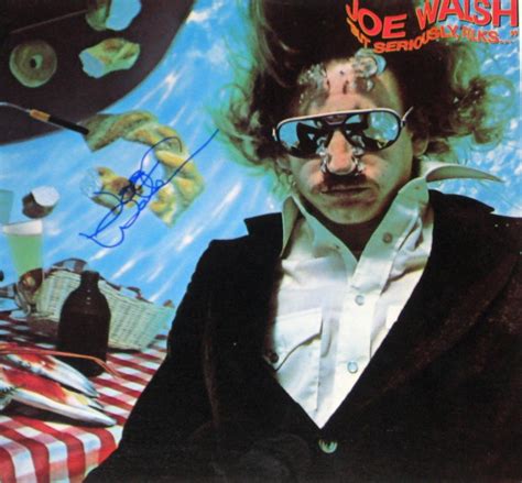 The cover to Joe Walsh’s album But Seriously, Folks... looks like they drowned early 80’s Dale ...