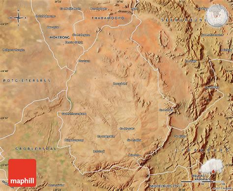 Satellite Map of NEBO