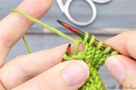 How to m1 in knitting - Step-by-step for beginners [+slo-mo video]