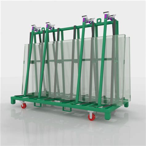 A Frame Glass Storage Rack - Glass Storage Rack