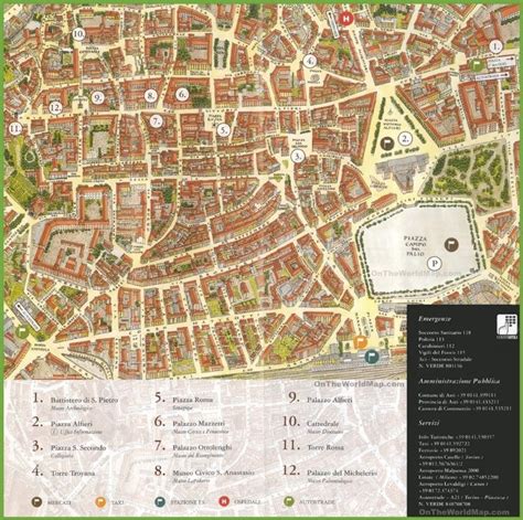 Asti sightseeing map Maps, Diagram, City, Fantasy Map, Home ...