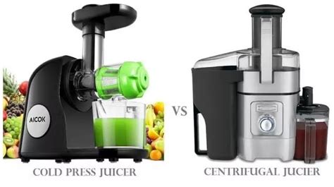 Centrifugal Juicer VS Cold Press Juicer 2023