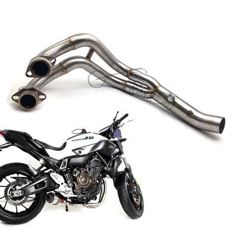 FOR Yamaha MT07 MT 07 MT 07 FZ 07 2014 2016 XSR700 2016 2017 Exhaust Full system without exhaust ...