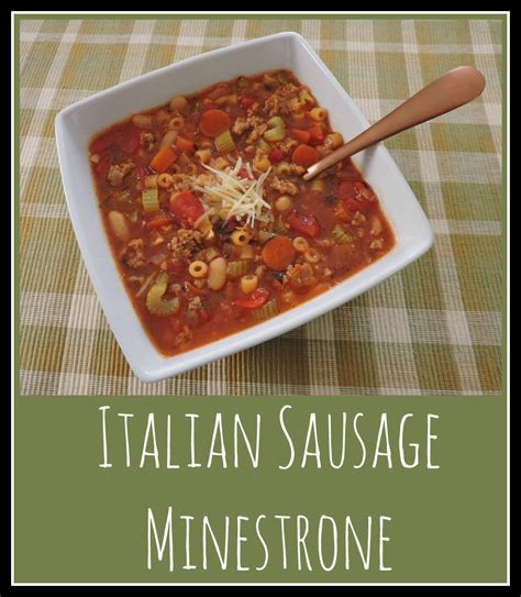 Italian Sausage Minestrone