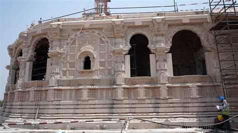 Ground floor of Ram Temple in Ayodhya in final stages of construction | Latest News India ...