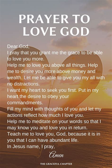 How To Love God - The Graceful Chapter