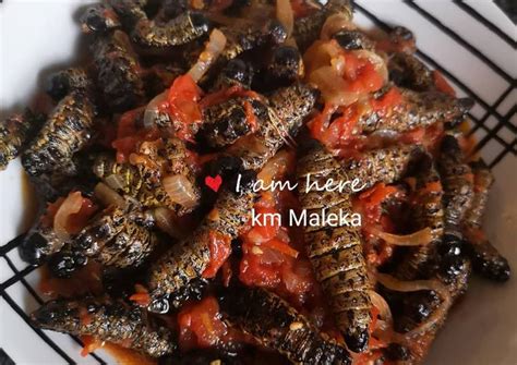 Lets Prepare Km Mopane worms - South African Delicious Food