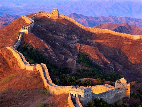 Black Wallpaper: Great Wall of China