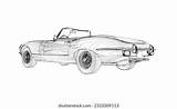 Jaguar Car Coloring Page sketch template