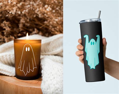 Ghost Svg Halloween Svg Ghost Silhouette Ghost Png - Etsy