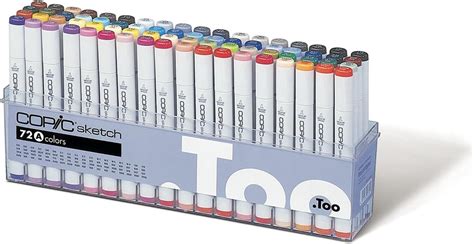 Copic Marker 72-Piece Sketch Set A