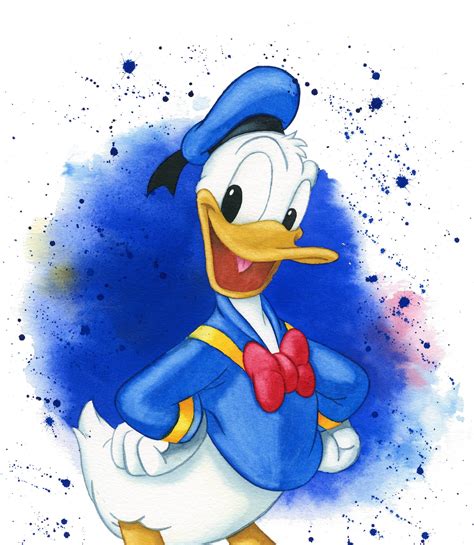 Donald Duck print digital download Donald printable art | Etsy