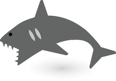 Great white shark Shark attack Icon - Vector painted shark png download - 2386*1662 - Free ...